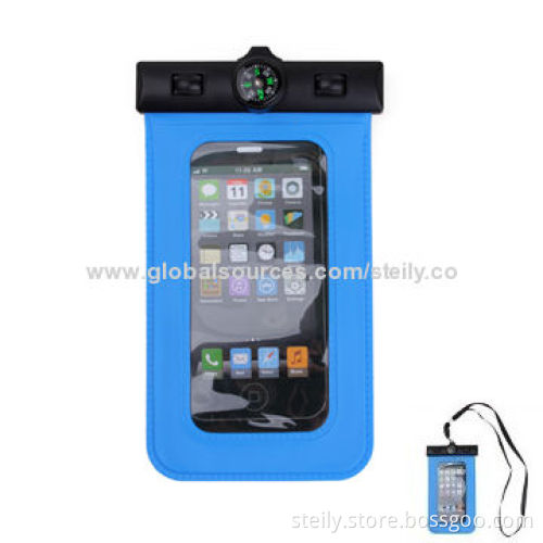 Waterproof Bag for iPhone/Samsung/HTC and Other Smartphones, 18 x 10 x 2cm External Size